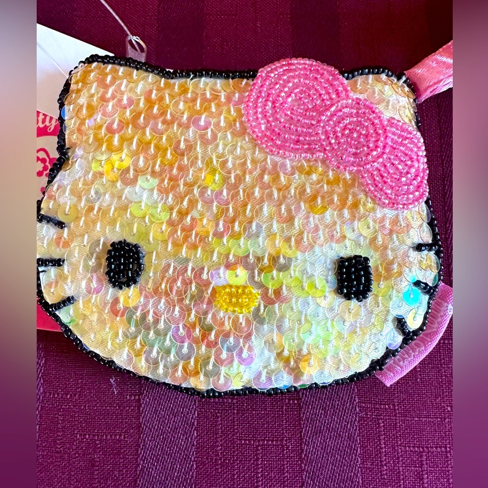 HELLO KITTY COLLECTORS VINTAGE Zippered Coin Pouch, NWT